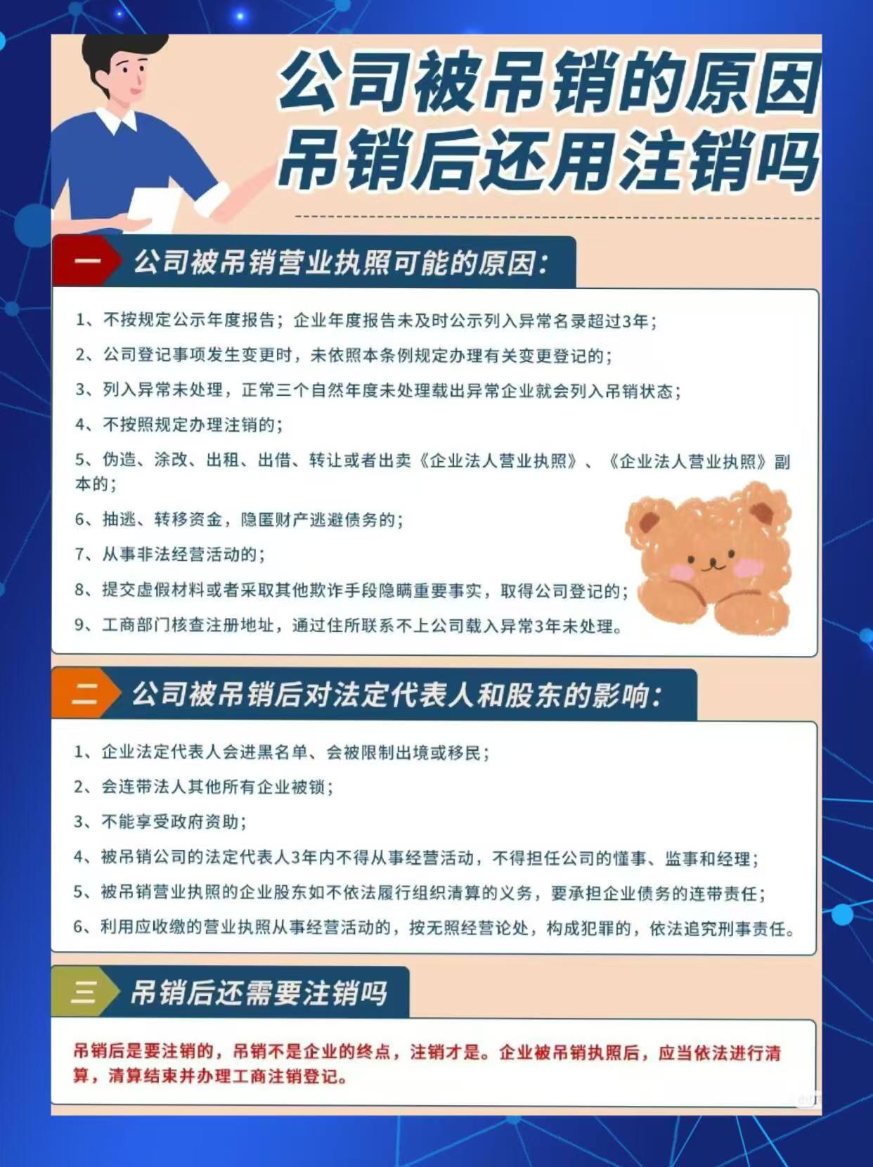 高雄公司被吊销的原因！吊销后还用注销吗？